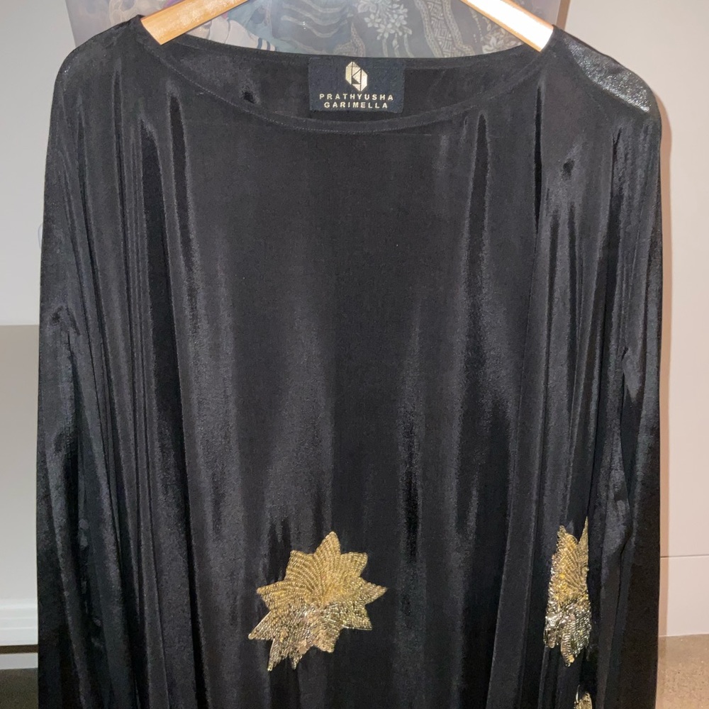 Black evening dress
